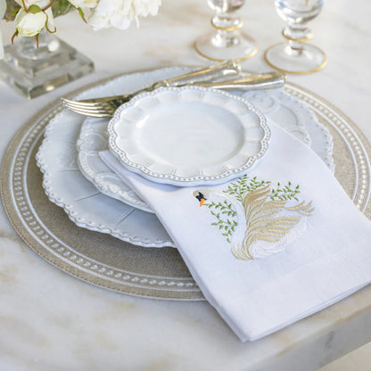 Bella Beaded Bread / Canap Plate